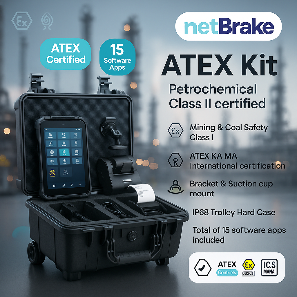 ATEX Certified Brake Testing Kit
